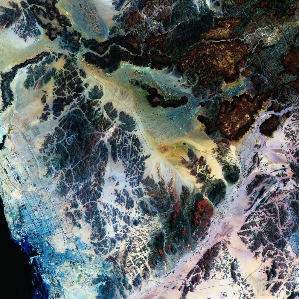 Le Meridien Джедда Экстерьер фото Satellite image of the Great Artesian Basin